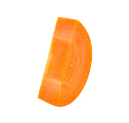 Half of a carrot on transparent png