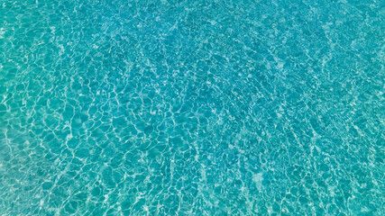 Tropical beach water  with crystal clear water on beach background