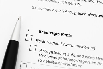 Rente wegen Erwerbsminderung