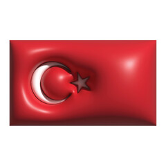 3D World Flags Premium Vector