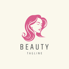 Beauty logo design vector illustration