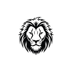 Fototapeta premium Lion Head Logo Vector Template Illustration Design