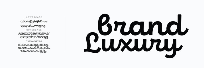 Elegant alphabet letters font and number. Classic Copper Lettering Minimal Fashion Designs. Typography fonts regular uppercase and lowercase. vector illustration