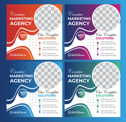 Digital Marketing Social Media Post design template