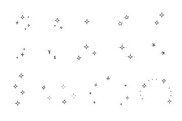 キラキラ手書きイラストセット