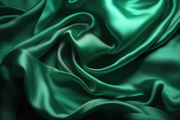 Fototapeta premium silk fabric background, generative ai