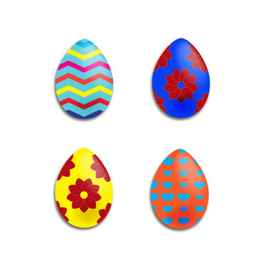 3D Easter egg vector icon design suitable for your design needs