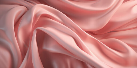 silk fabric background, generative ai