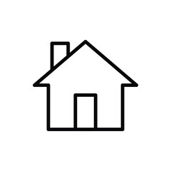 house icon outline house symbol