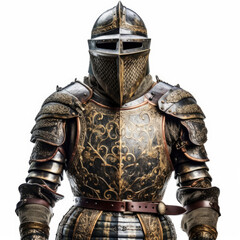 an ancient medieval armor
