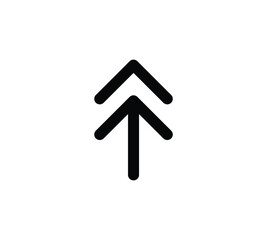 arrow pointer flat vector icon for apps and websites
