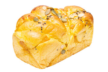 Cutout multigrain bread loaf
