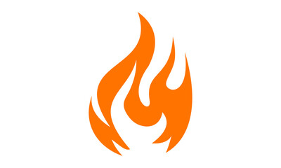 hot fire logo icon