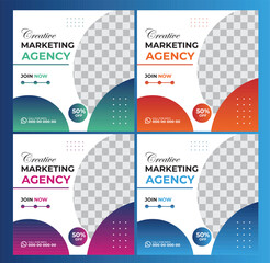 Digital Marketing Social Media Post design template