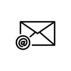 communication e-mail sign symbol vector