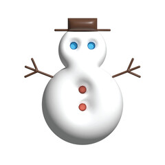 3D Christmas Elements Premium Vector