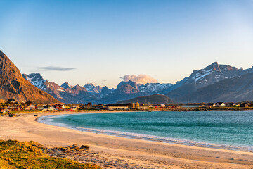Skagsanden Strand in Norwegen