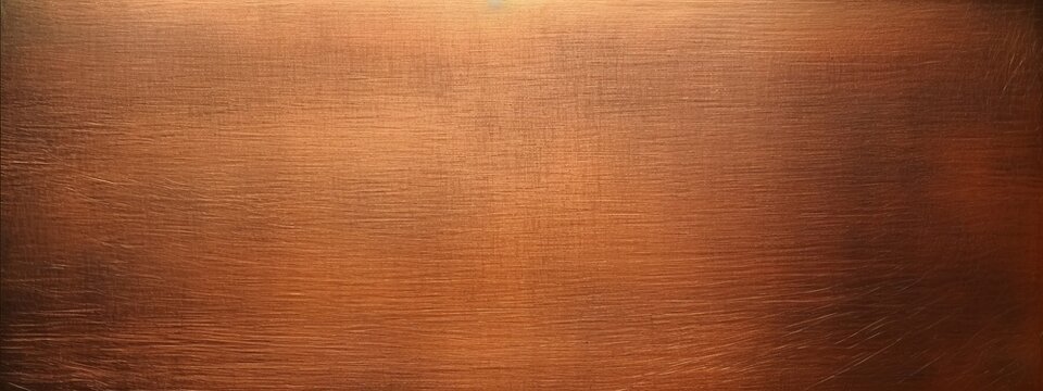 abstract metallic copper structure texture banner background  Generative AI