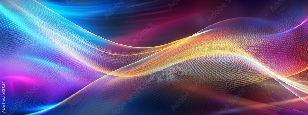 Aufkleber data transfer technology concept wallpaper texture background banner illustration - abstract futuris