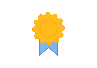 illustration of a gold medal