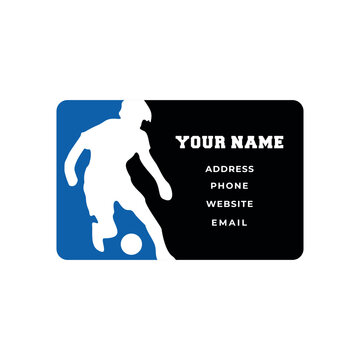 Football Business Card Design
