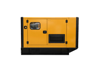 Mobile diesel generator for emergency electric power, industrial diesel power generator
