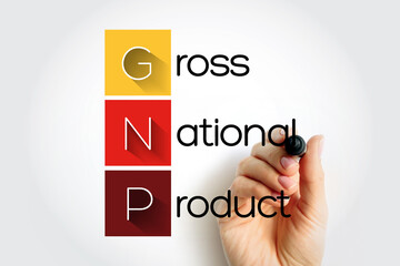 GNP Gross National Product - total market value of the final goods and services produced by a...