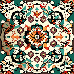 depicts an abstract pattern, an art form named Seamless with no visible seams or boundaries.