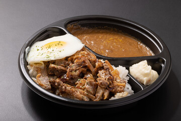 牛めしカレー弁当