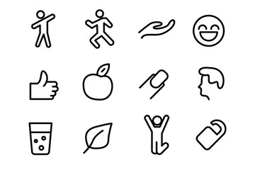 Beauty and care line icons collection. Thin outline icons pack. Vector illustration eps10