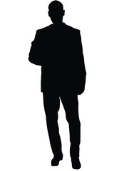 African businessman holding a fascicule with documents