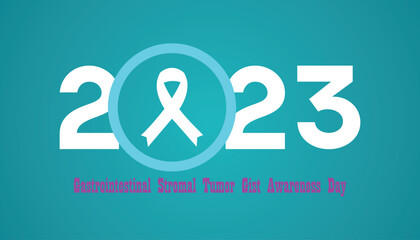 Gastrointestinal Stromal Tumor GIST awareness day is observed every year in July 13.banner design template Vector illustration background design.