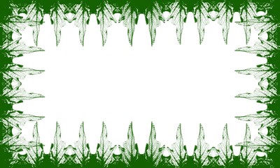 Fototapeta premium green grass frame