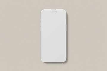 Phone Pro Clay Blank Mockup
