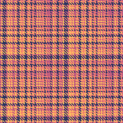 Textile plaid texture of pattern seamless check with a vector tartan background fabric.