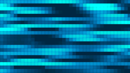 Background from lines. Colorful bright lines. Bright lines from squares. Seamless looping abstract background animation. Glowing Lines. Multicolored blur transition. Color gradient. 3D rendering.