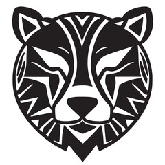 animal design black and white