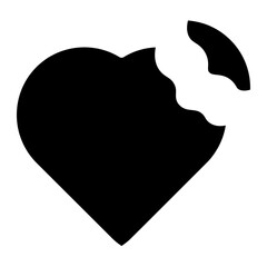 broken heart glyph 
