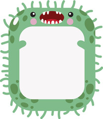 Cute Monster Character Name Tag