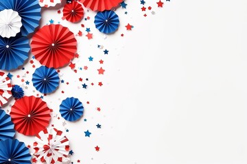American flag ornaments and decorations 4th of July