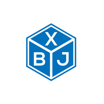 XBJ letter logo design on white background. XBJ creative initials letter logo concept. XBJ letter design.
