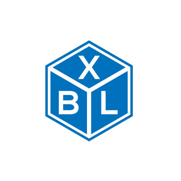 XBL letter logo design on white background. XBL creative initials letter logo concept. XBL letter design.
