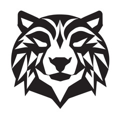 animal design black and white