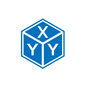 XYY letter logo design on black background. XYY creative initials letter logo concept. XYY letter design.
