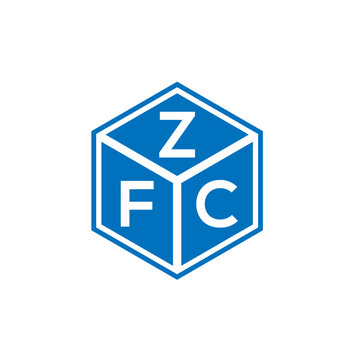 ZFC letter logo design on white background. ZFC creative initials letter logo concept. ZFC letter design.
