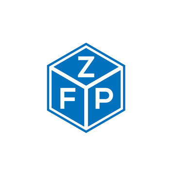ZFP letter logo design on white background. ZFP creative initials letter logo concept. ZFP letter design.
