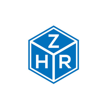 ZHS letter logo design on white background. ZHS creative initials letter logo concept. ZHS letter design.
