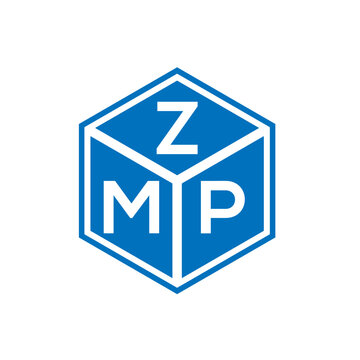 ZMP letter logo design on white background. ZMP creative initials letter logo concept. ZMP letter design.
