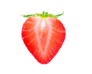 Strawberry isolated on transparent png