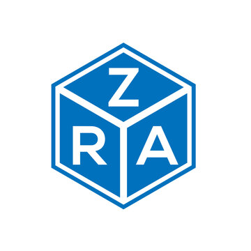 ZRA letter logo design on white background. ZRA creative initials letter logo concept. ZRA letter design.
